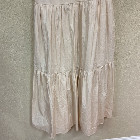 English Factory RUFFLED LACE CONTRAST MIDI DRESS size M - Picture 4 of 8